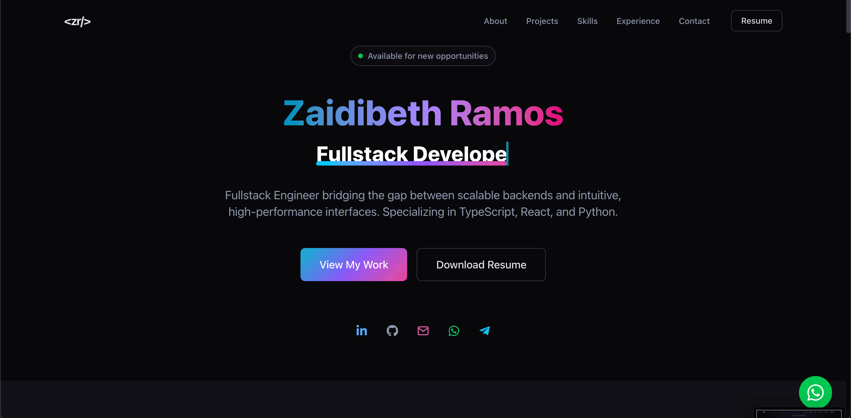 Zergcore.dev V2
